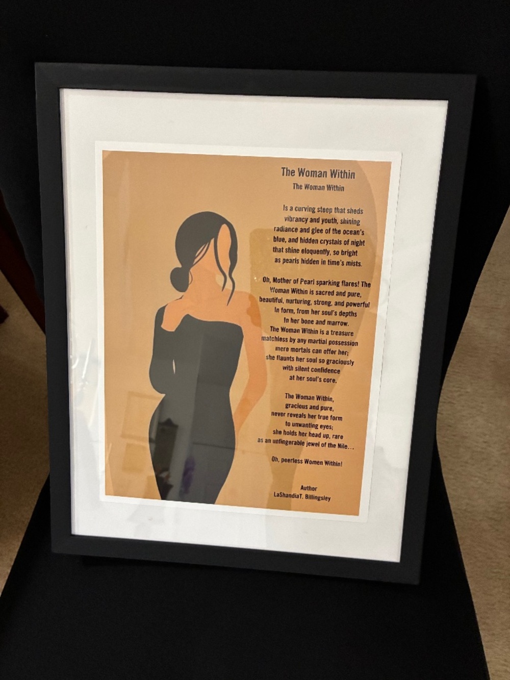 POETRY VISUAL ARTWORK PIECE